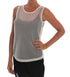 Dolce & Gabbana White Net Tank Transparent Top